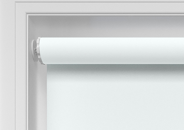 Trinity (FR Blackout), Milk White - Twist&Fit Roller Blind - Image 10
